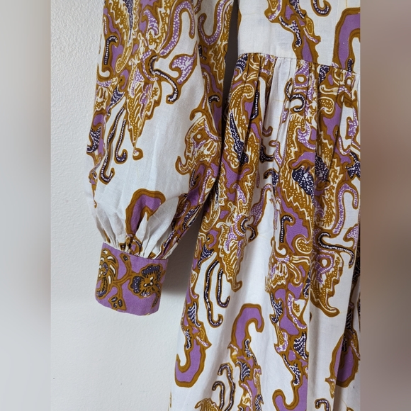 Amazing 1960s Batik mod mini dress - Picture 4 of 7